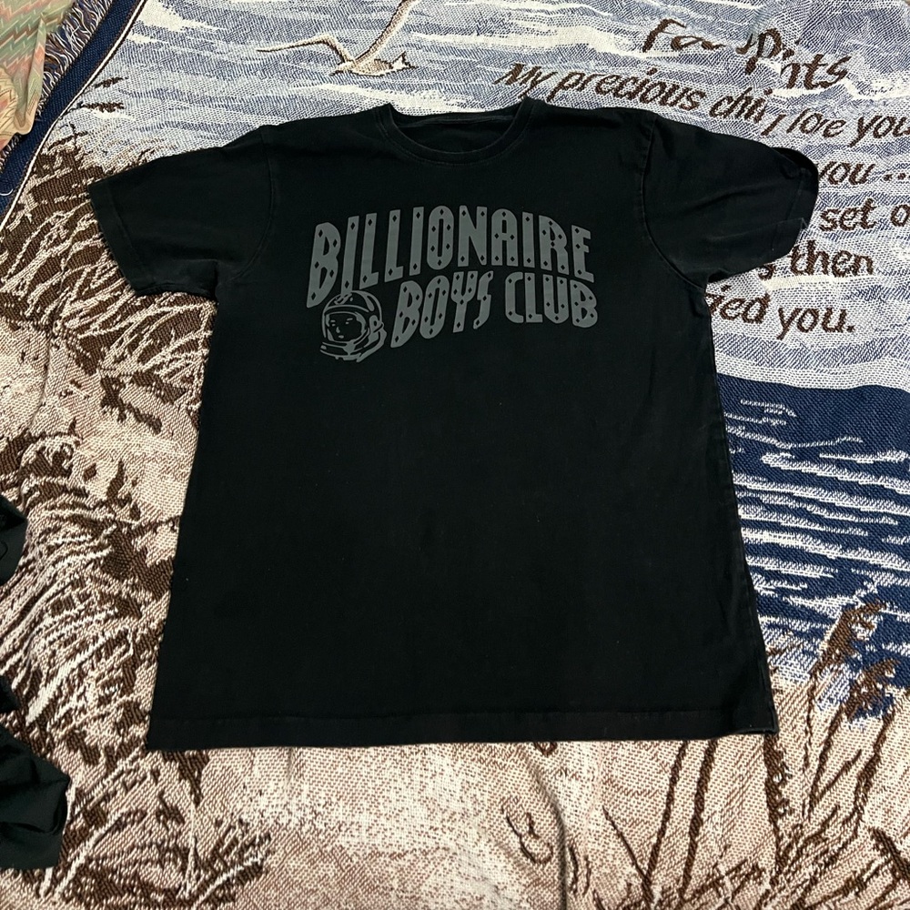 Vintage Billionaire Boys Club Bbc Black & White Arch Logo T Shirt Size Large